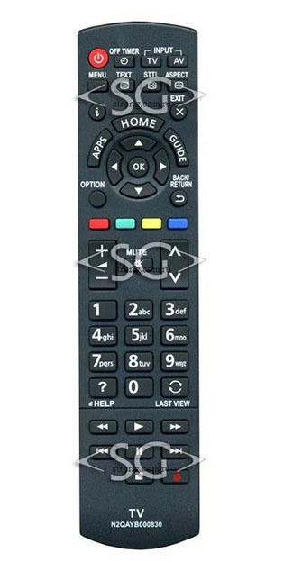 Пульт дистанционного управления для PANASONIC N2QAYB000830 ( N2QAYB000840 белый )